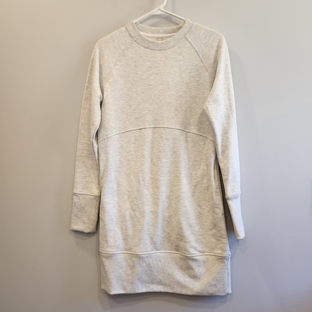 Athleta Bounce Back Sweatshirt Dress